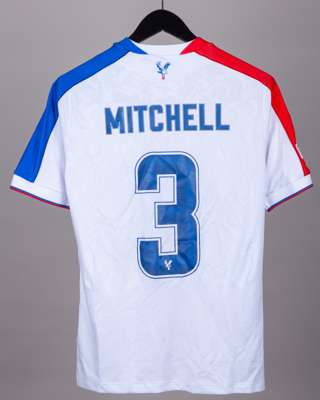Tyrick Mitchell No.3 Shakhtar Donetsk v. Crystal Palace match worn shirt
