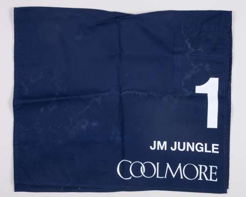 No.1 number cloth worn by JM Jungle in the 2025 Coolmore Nunthorpe Stakes at York