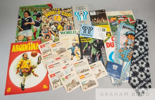 World Cup Argentina 1978 selection