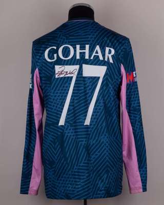 Zafar Gohar Middlesex CCC No.77 match issued shirt v. Lancashire, Metro Bank One Day Cup