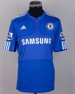 Nicolas Anelka blue No.39 Chelsea short-sleeved shirt, 2009-10