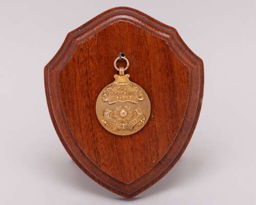 9ct gold Division 1 League Championship winners medal, 1969