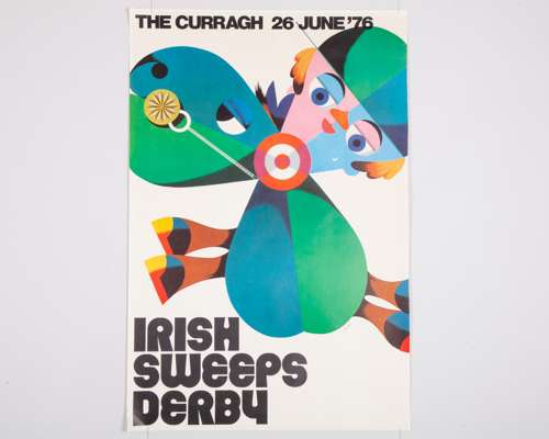 Irish Sweeps Derby The Curragh 26 June '76 poster