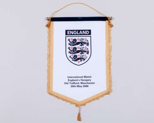 An England v. Hungary pennant, 30th May 2006