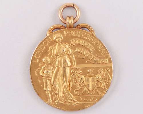 William Wake 15ct gold London Professional Charity Fund, 1910