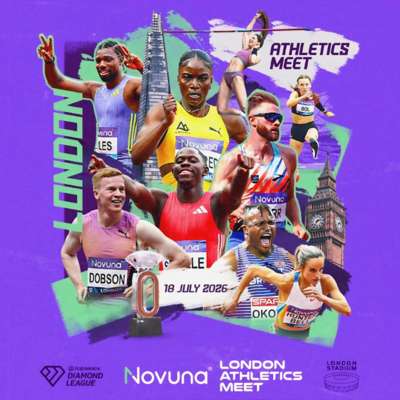 VIP Hospitality for two at the Novuna London Diamond League, London Stadium 19th of July 2026
