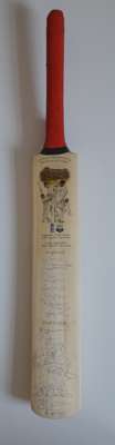 England v West Indies full squads signed full size bat commemorating the 2004 Npower test series between these two great cricketing nations, tests wer