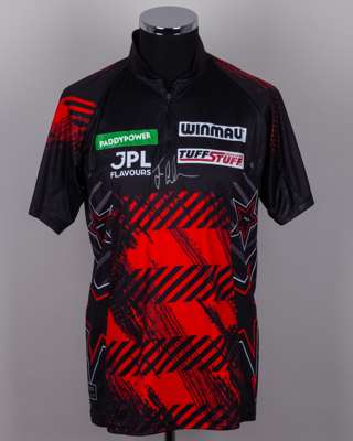 Joe Cullen Round 1 match-worn shirt, 2025/26 PDC World Darts Championship