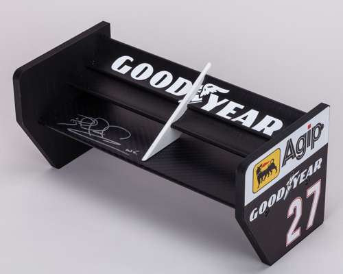 Nigel Mansell Signed Ferrari 641 Scale Rear Wing
