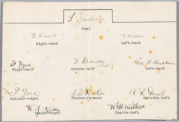 ASTON VILLA F.C 1921-22 INC CUP FINALISTS 1919-20 & 1923-24 RARE INK AUTOGRAPHS, 

Aston Villa finished 5th in League Division One in season 1921-22 w