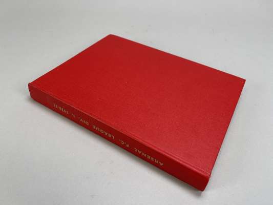 Bound volume of Arsenal home match programmes, 1970-71 Double-Winning season Vol. LII. No.1, Manchester United, 22nd August 1970 to Vol. LII, No.29 St