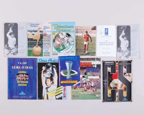 A collection of modern Tottenham Hotspur match programmes