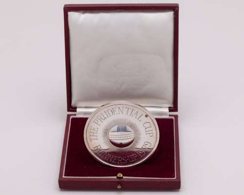 Ian Botham - silver Prudential Cup Runners Up medal, 1979