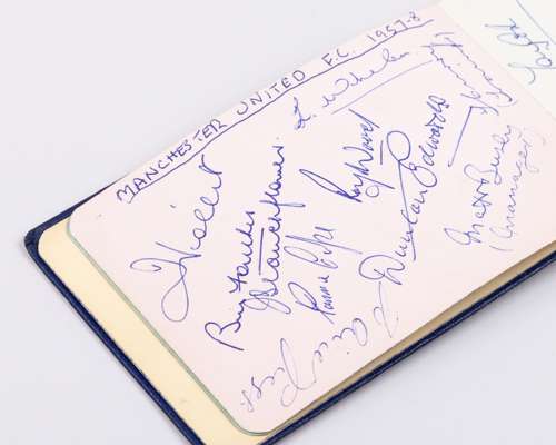 Manchester United - 1957-58 autographs