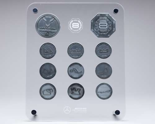Mercedes-AMG Petronas F1 Team 2021 Constructors Championship Medal Display
