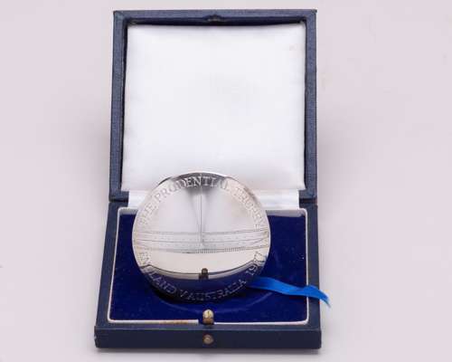 Ian Botham - silver medal, the obverse inscribed The Prudential Trophy, England v Australia