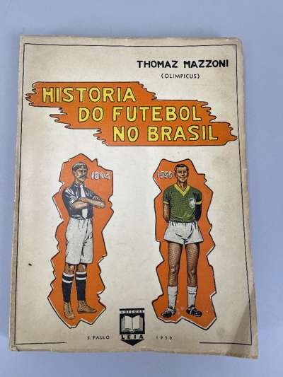 Superb book on Brazilian Football 1894-1950 'Historia do Futebol No Brasil' 
 large pages 12 by 9in., 340-pages, produced by 'Edicors Leia of Sal Paul