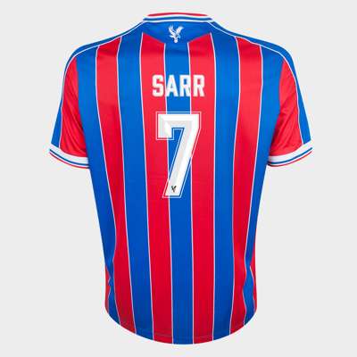 Ismaïla Sarr No.7 Crystal Palace v. Fiorentina match worn shirt