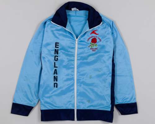 White England British Empire Games 1930 short-sleeved shirt