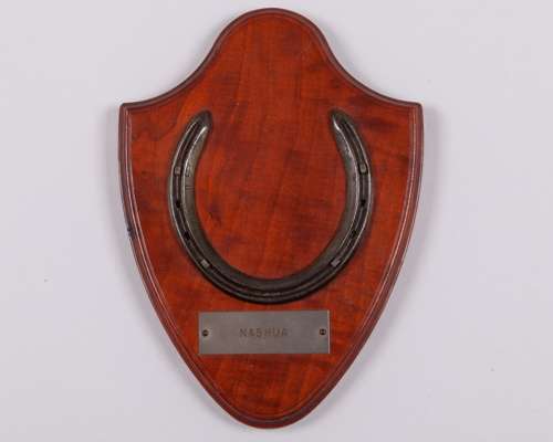 A group of American horse racing memorabilia