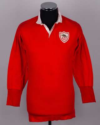 Bill Seddon rare red and white Arsenal F.A.Cup Final match worn shirt, 1930