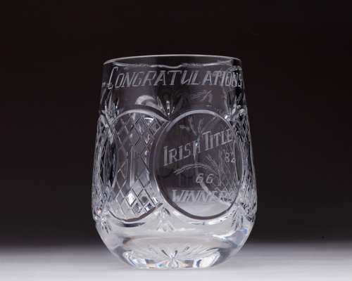 Pat Eddery's 1982 Champion Irish Champion Jockey Award