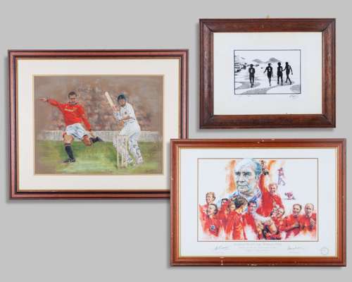 England World Cup Winners 1966 limited edition print