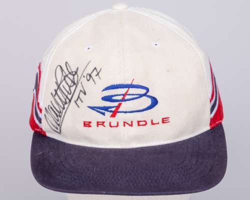 Martin Brundle Signed Cap