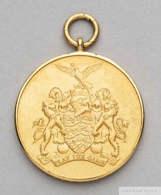 Joanne Broadhurst silver-gilt 1999-2000 F.A. Womens Challenge Cup Winners medal
 the obverse inscribed PLAY THE GAME, the reverse inscribed THE FOOTBA