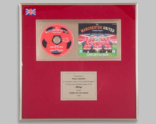 Paul Parker Come On You Reds commemorative CD