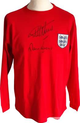 England 1966 World Cup replica Toffs shirt as worn in the final victory over West Germany