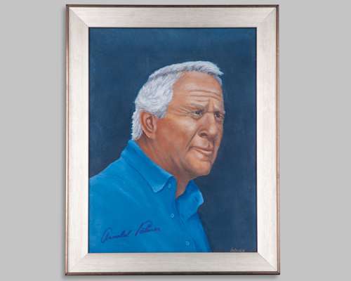 Bill Waugh (20th Century Contemporary) Arnold Palmer at Bay Hill