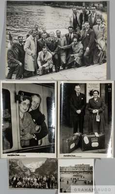 Mervyn Griffiths selection of photographs covering the three World Cups he officiated at