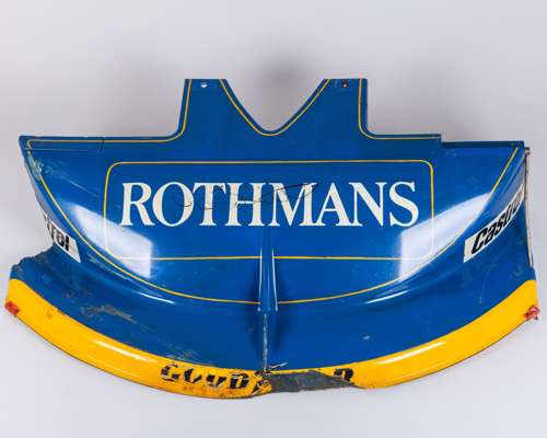 Ian Scheckter 1977 Signed March 761/6 Formula 1 Race Used Front Wing - USA Grand Prix