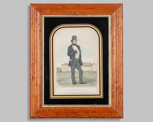 Sketches at Lords No.2 lithograph by John Corbet Anderson