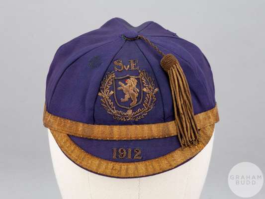 Alec McNair blue Scotland v. England International cap, 1912