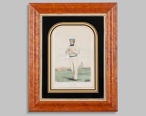 Sketches at Lords No.6 lithograph by John Corbet Anderson