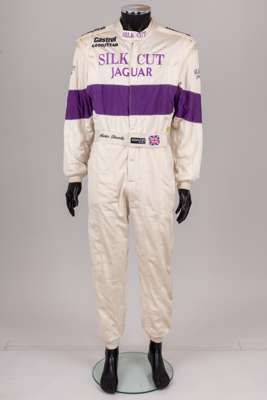 Martin Brundle Le Mans Silk Cut Jaguar Used Race Suit