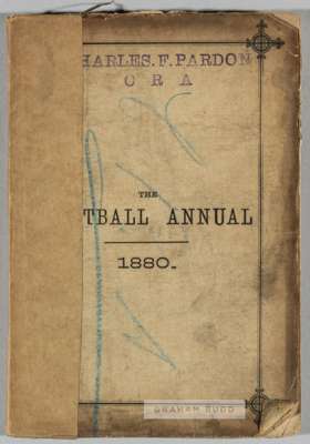 The Football Annual 1880, edited by Charles W. Alcock, published by The Cricket Press, Ludgate Hill, London,
 thirteenth year of publication, 166-page