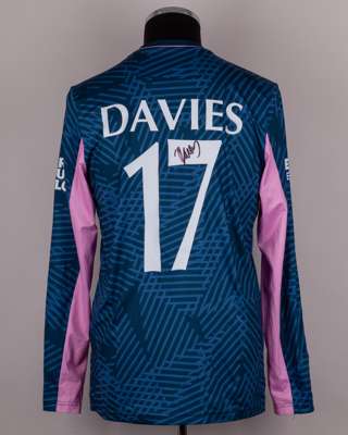 Jack Davies Middlesex CCC No.17 match worn shirt v. Lancashire, Metro Bank One Day Cup