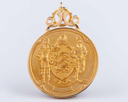 9ct gold Manchester City v. Watford F.A.Cup Winners medal, 2019