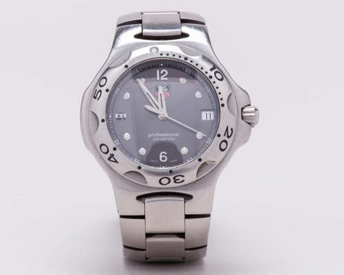 Mika Hakkinen Worn Signed Tag Heuer Watch