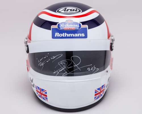 Nigel Mansell Signed 1994 Williams Renault ‘Last Win’ Full Size Replica Helmet
