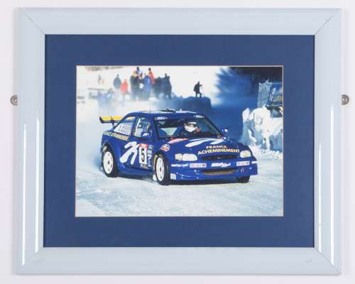 Nigel Mansell Framed Rally Print