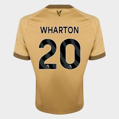 Adam Wharton No.20 Crystal Palace v. Brighton (Away) match worn shirt