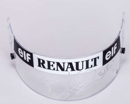 Nigel Mansell Goodwood Festival of Speed Signed Used Visor