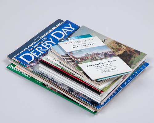 Collection of 21 Epsom Derby racecards