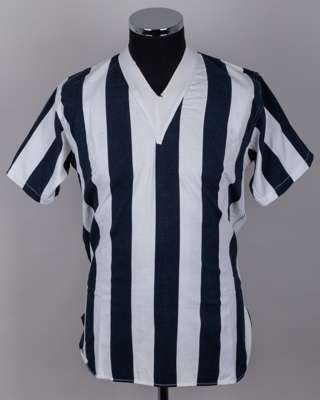 Jack Rowley black and white short-sleeved shirt