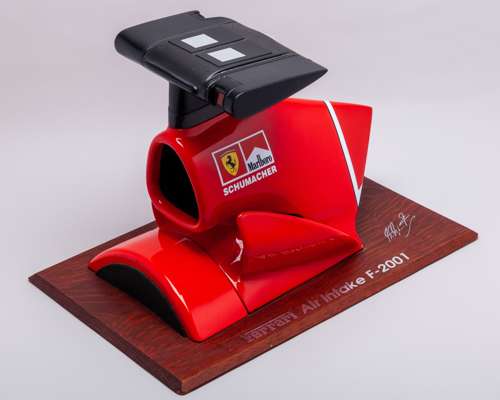 Michael Schumacher 2001 Ferrari F-2001 Replica Air Intake Display