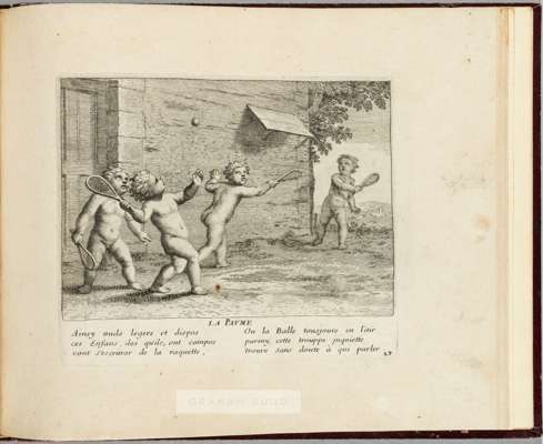 A French 17th century book by Jacques Stella titled ‘Les Jeux et Plaisris de l'Enfance’ (The Games and Pleasures of Childhood) with 50 delightful engr